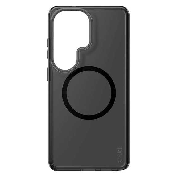 Custodia Smokey con QI nero per Samsung Galaxy S26 Ultra, Nero, PanzerGlass
