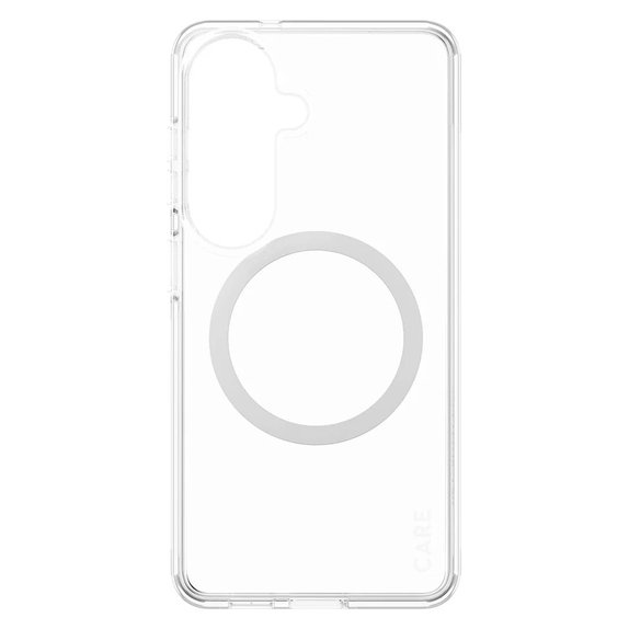 Custodia Urban Explorer con QI bianco per Samsung Galaxy S26, Trasparente, PanzerGlass