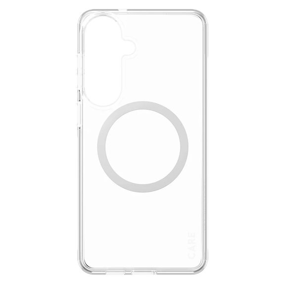 Custodia Urban Explorer con QI bianco per Samsung Galaxy S26+, Trasparente, PanzerGlass