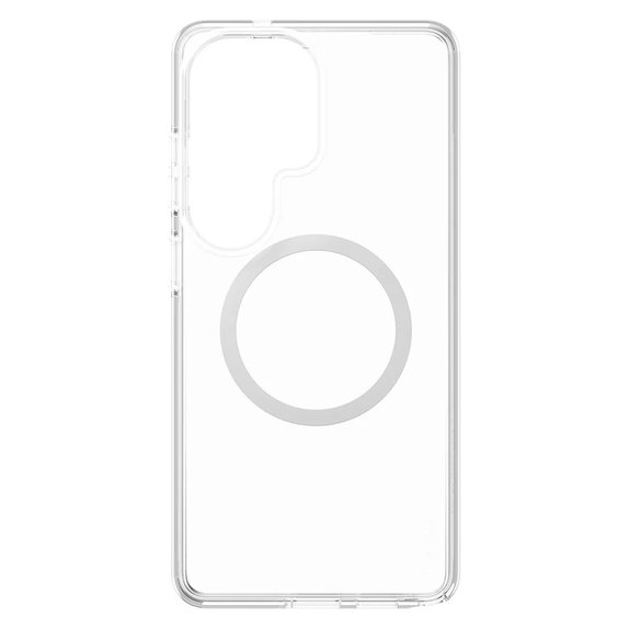 Custodia Urban Explorer con QI bianco per Samsung Galaxy S26 Ultra, Trasparente, PanzerGlass