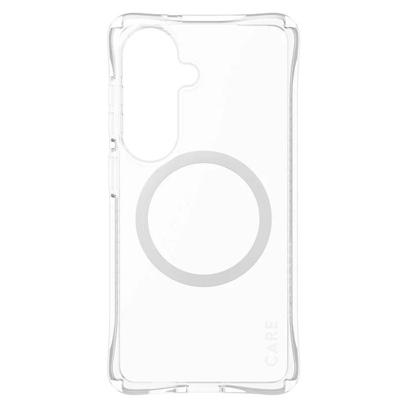 Custodia Samba con QI bianco per Samsung Galaxy S26, Trasparente, PanzerGlass