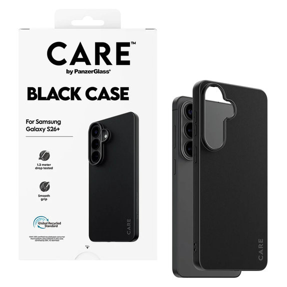 Custodia TPU per Samsung Galaxy S26+, Nero, PanzerGlass