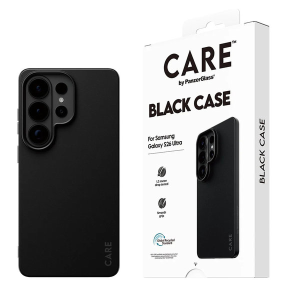Custodia TPU per Samsung Galaxy S26 Ultra, Nero, PanzerGlass
