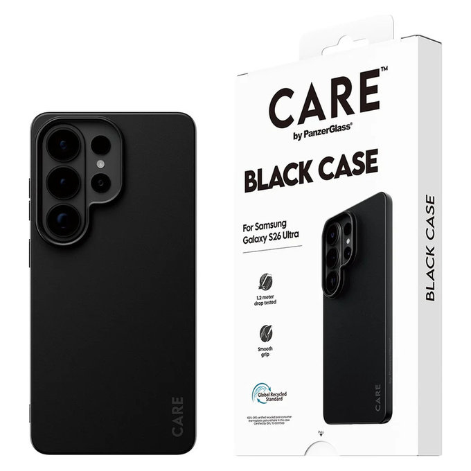 Custodia TPU per Samsung Galaxy S26 Ultra, Nero, PanzerGlass