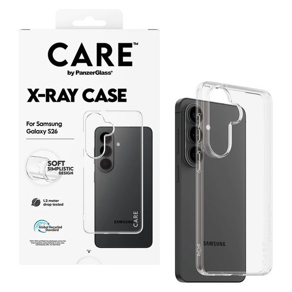 Custodia X-Ray per Samsung Galaxy S26, Trasparente, PanzerGlass