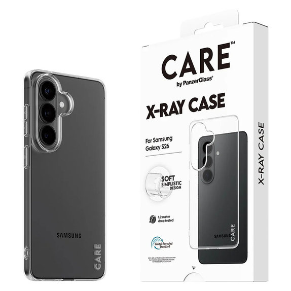 Custodia X-Ray per Samsung Galaxy S26, Trasparente, PanzerGlass