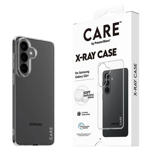 Custodia X-Ray per Samsung Galaxy S26+, Trasparente, PanzerGlass