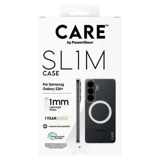 Custodia SL1M per Samsung Galaxy S26+, Trasparente, PanzerGlass