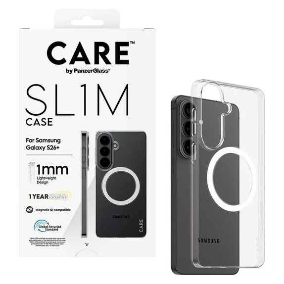 Custodia SL1M per Samsung Galaxy S26+, Trasparente, PanzerGlass