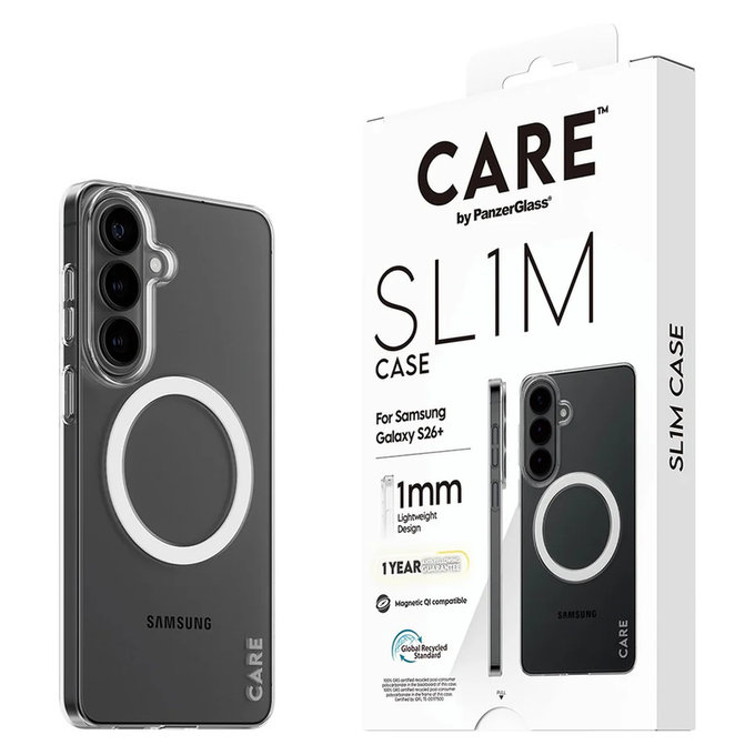 Custodia SL1M per Samsung Galaxy S26+, Trasparente, PanzerGlass