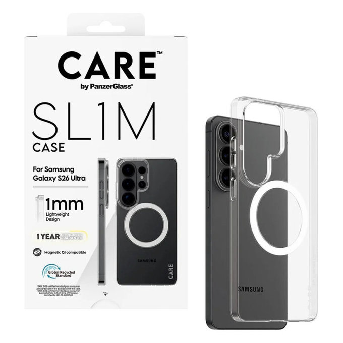 Custodia SL1M per Samsung Galaxy S26 Ultra, Trasparente, PanzerGlass