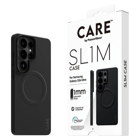 Custodia SL1M per Samsung Galaxy S26 Ultra, Nero, PanzerGlass