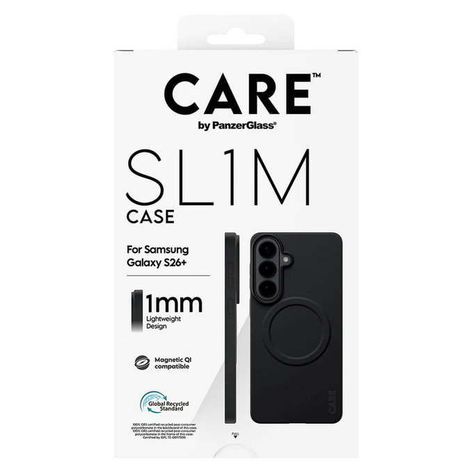 Custodia SL1M per Samsung Galaxy S26+, Nero, PanzerGlass