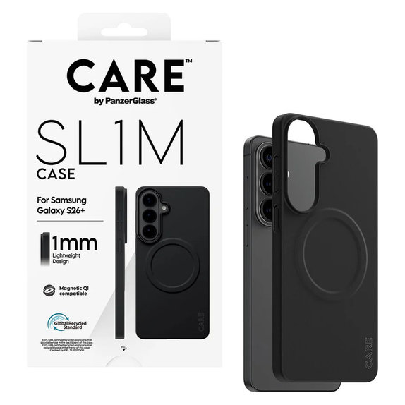 Custodia SL1M per Samsung Galaxy S26+, Nero, PanzerGlass
