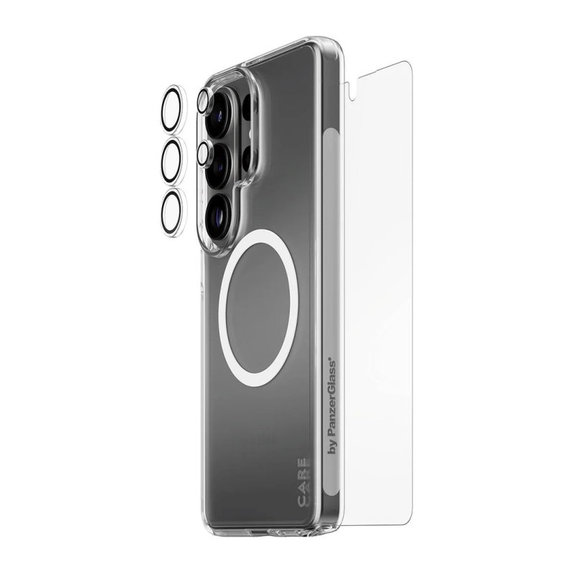 Bundle 3-in-1 Explorer per Samsung S26 Ultra, PanzerGlass