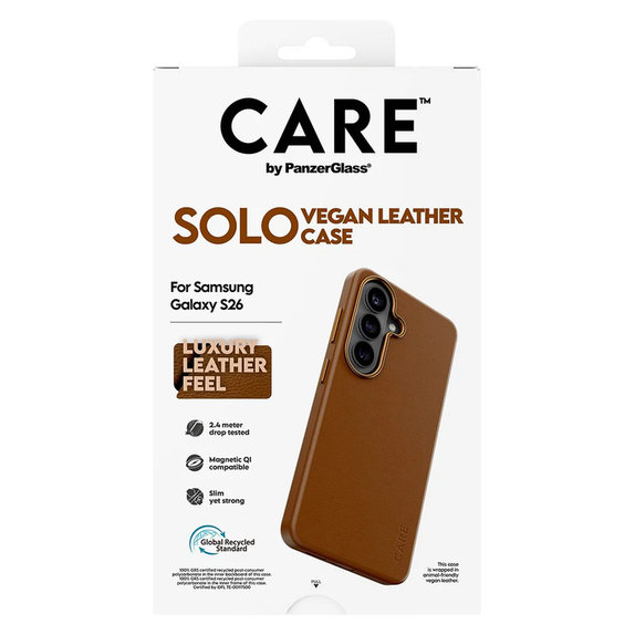 Custodia Solo per Samsung Galaxy S26, Hnedé, PanzerGlass