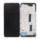 Schermo per Motorola One Fusion Plus, Black, Vetro touch con cornice