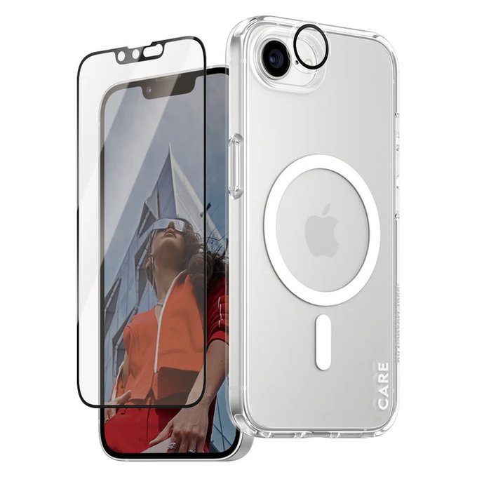 Bundle 3-in-1 per iPhone 17e/16e, PanzerGlass