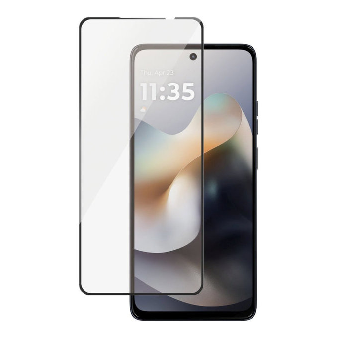 Vetro temperato UWF per Motorola Moto G57 Power 5G, Nero, PanzerGlass