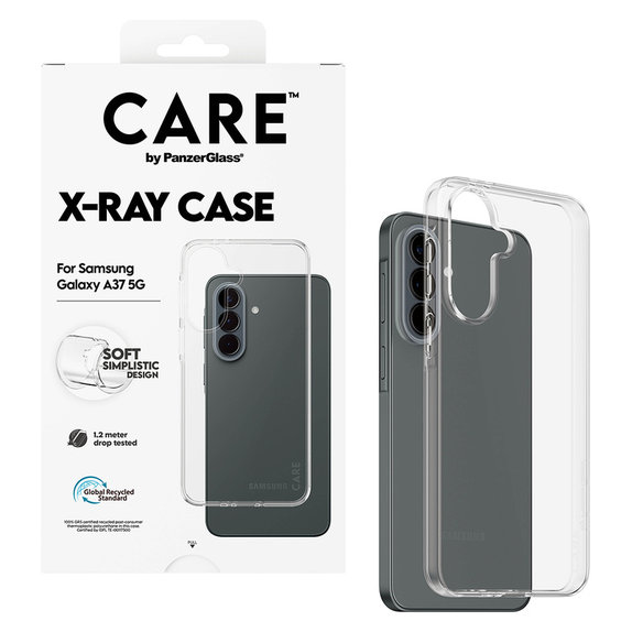 Custodia X-Ray per Samsung Galaxy A37, Trasparente, PanzerGlass