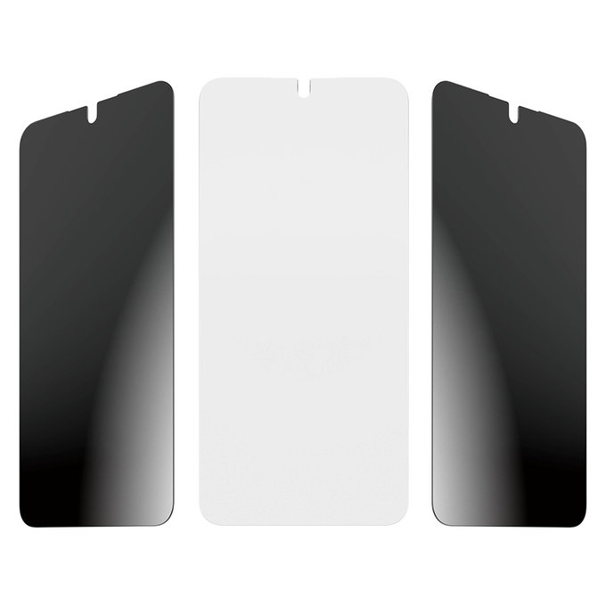 Vetro temperato UWF Privacy con applicatore per Samsung Galaxy A57, Trasparente, PanzerGlass