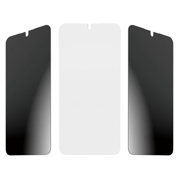 Vetro temperato UWF Privacy con applicatore per Samsung Galaxy A37, Trasparente, PanzerGlass