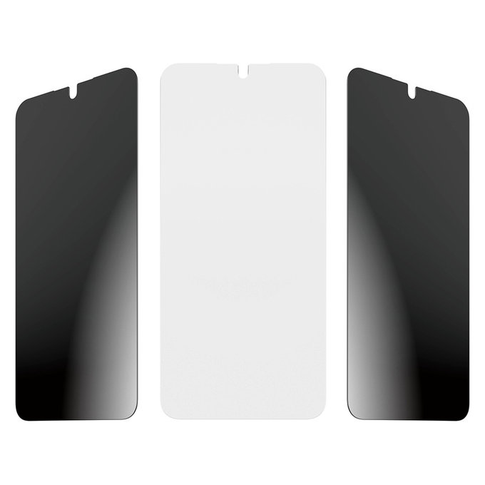Vetro temperato UWF Privacy con applicatore per Samsung Galaxy A37, Trasparente, PanzerGlass