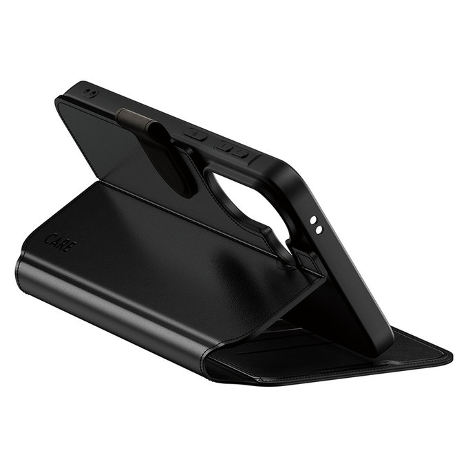 Custodia Wallet Kickstand per Samsung Galaxy A57, Nero, PanzerGlass
