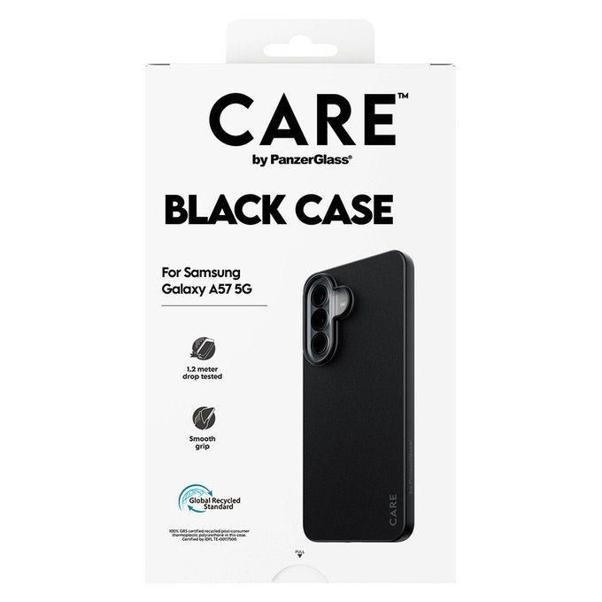 Custodia TPU per Samsung Galaxy A57, Nero, PanzerGlass