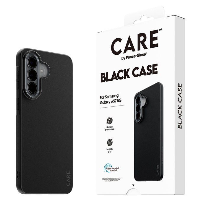 Custodia TPU per Samsung Galaxy A57, Nero, PanzerGlass