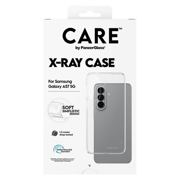 Custodia X-Ray per Samsung Galaxy A57, Trasparente, PanzerGlass