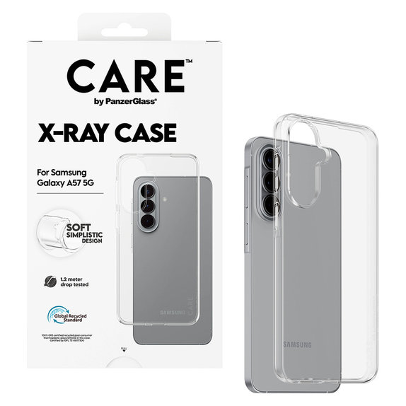 Custodia X-Ray per Samsung Galaxy A57, Trasparente, PanzerGlass