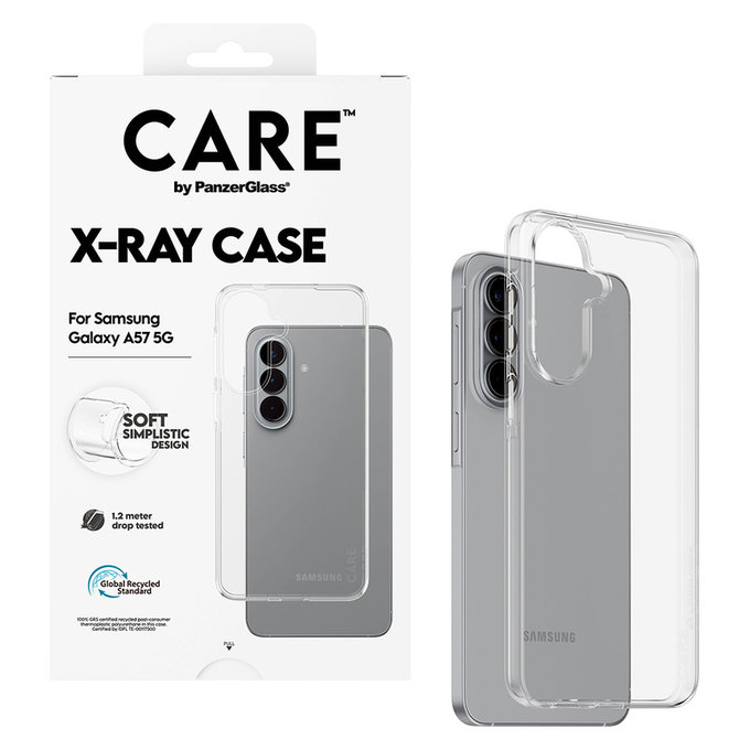 Custodia X-Ray per Samsung Galaxy A57, Trasparente, PanzerGlass