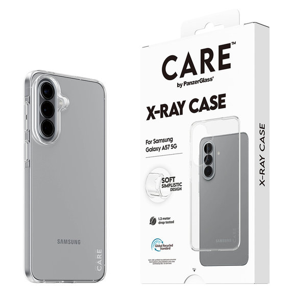 Custodia X-Ray per Samsung Galaxy A57, Trasparente, PanzerGlass