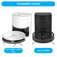 Set di ricambi per Tesla IQ400, IQ400 Plus, Sencor 6485BK (1x spazzola principale, 2x filtro, 4x spazzola laterale)