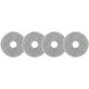 Set di ricambi per Xiaomi Dreame L10s Ultra, Xiaomi Dreame L10s Pro (2x spazzola principale, 4x filtro, 4x spazzola laterale, 8x panno mop, 4x sacchetto polvere)