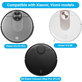 Set di ricambi per Xiaomi Viomi V2, V2 Pro, V3, SE, Mi Robot Vacuum Mop Pro (P), 2S (1x spazzola principale, 2x filtro, 2x spazzola laterale)