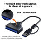 Adattatore USB 3.0 / USB-C a SATA per HDD/SSD da 2,5" e 3,5", con alimentatore