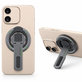 Supporto magnetico per telefono con stand, compatibile con MagSafe, nero