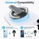 Supporto magnetico per telefono con stand, compatibile con MagSafe, nero
