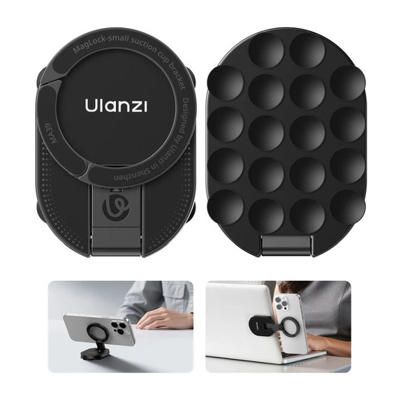 Supporto magnetico a ventosa Ulanzi MA39, nero