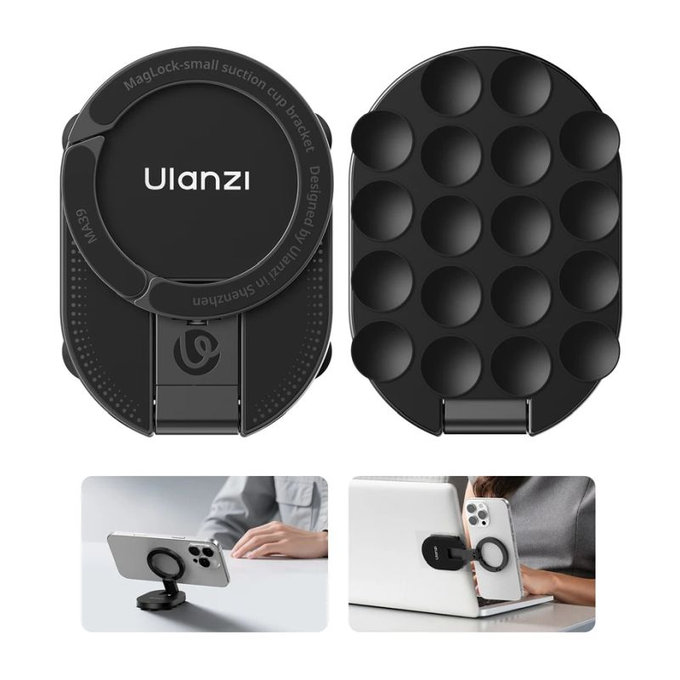 Supporto magnetico a ventosa Ulanzi MA39, nero