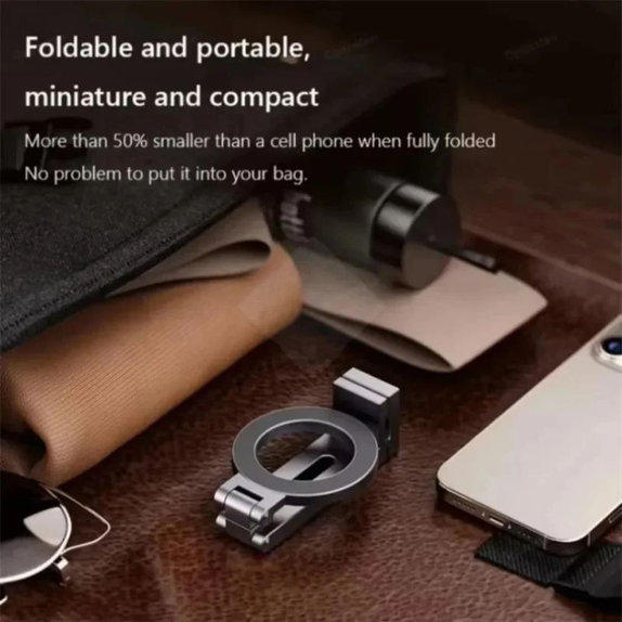 Supporto magnetico universale girevole per telefono, grigio