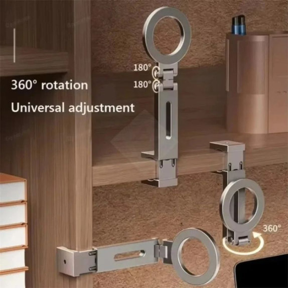 Supporto magnetico universale girevole per telefono, grigio