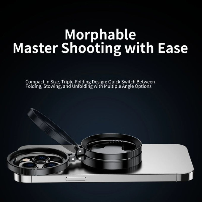 Filtro polarizzatore CPL da 52mm con supporto magnetico per smartphone