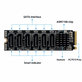 Scheda di espansione M.2 PCIe, 6 porte SATA III