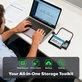 Adattatore USB-C / USB 3.0 a SATA per HDD/SSD con display, 12V/3A EU