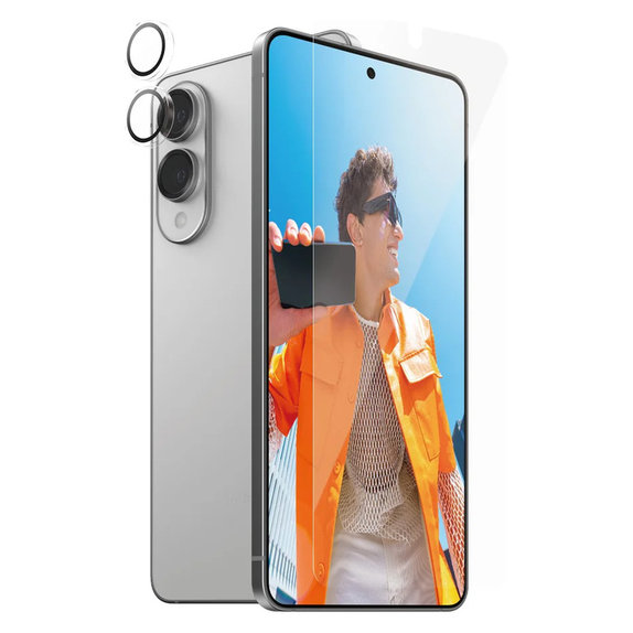 Bundle 2-in-1 per Samsung Galaxy S25 Edge, PanzerGlass