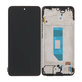 Schermo OLED per Xiaomi Redmi Note 14 4G, Black, Vetro touch con cornice