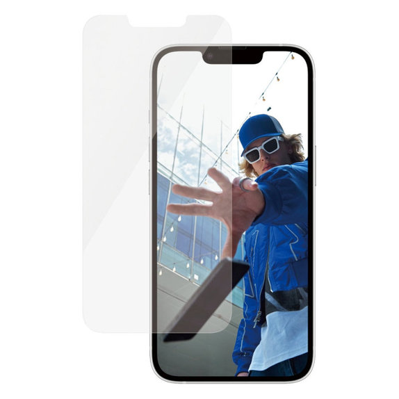 Vetro temperato con applicatore per iPhone 17e/16e/14/13/13 Pro, Trasparente, PanzerGlass